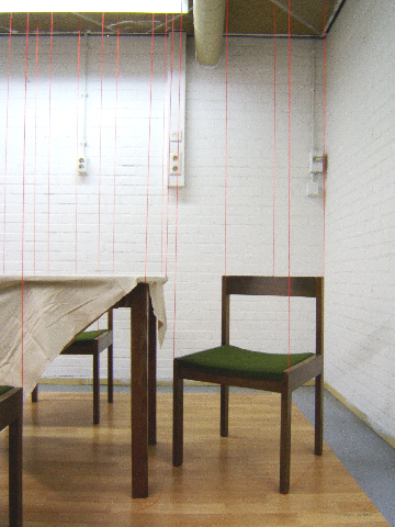 chair and space